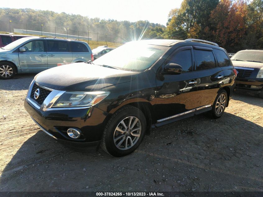 2014 NISSAN PATHFINDER SL - 5N1AR2MN7EC637836