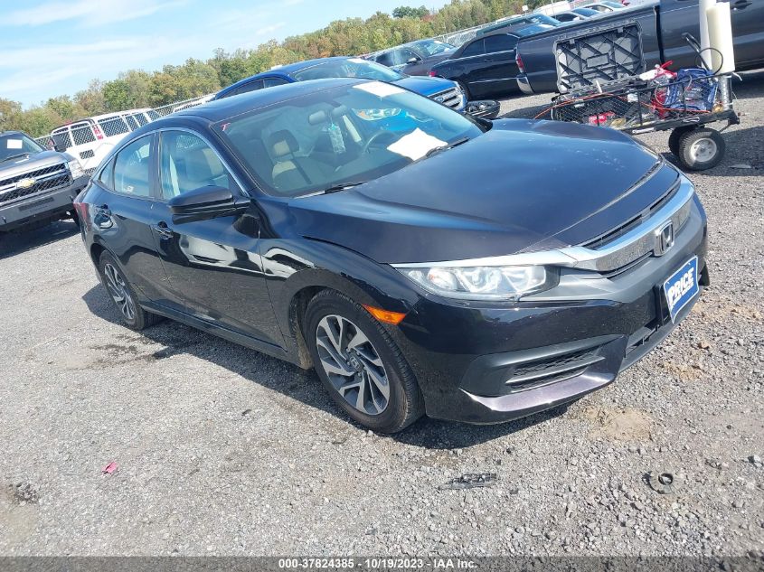 2018 HONDA CIVIC EX - 2HGFC2F71JH507716