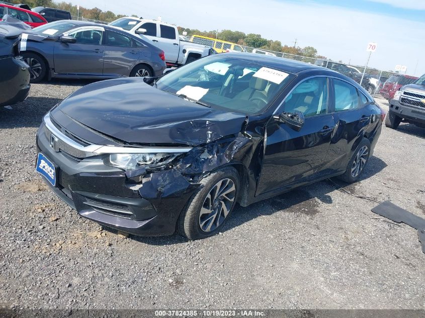 2018 HONDA CIVIC EX - 2HGFC2F71JH507716
