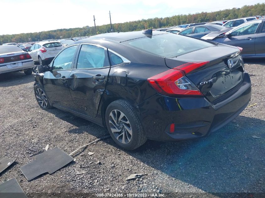 2018 HONDA CIVIC EX - 2HGFC2F71JH507716