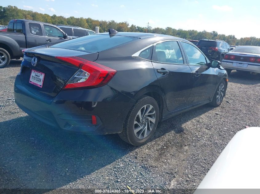 2018 HONDA CIVIC EX - 2HGFC2F71JH507716