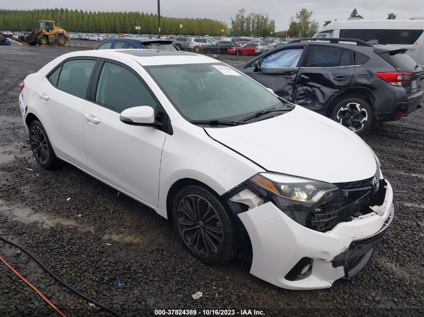 2015 TOYOTA COROLLA L/LE/S/S PLUS/LE PLUS - 2T1BURHE7FC237925