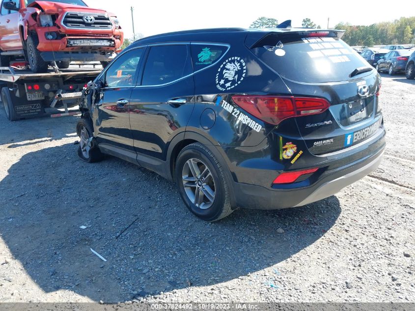 2017 HYUNDAI SANTA FE SPORT 2.4L - 5NMZU3LB9HH014419