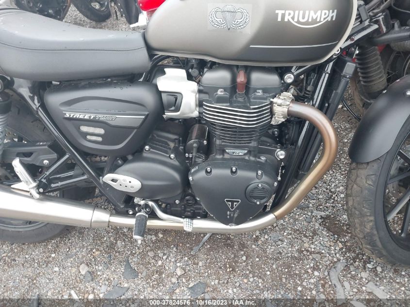 2022 TRIUMPH MOTORCYCLE STREET TWIN SMTD31G7XNTAX2190