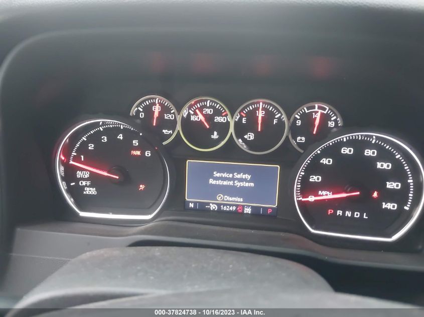 2022 CHEVROLET SILVERADO 1500 LTD RST 3GCUYEED2NG149600