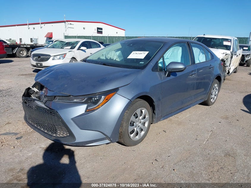 VIN 5YFEPMAE8NP322742 2022 TOYOTA COROLLA LE