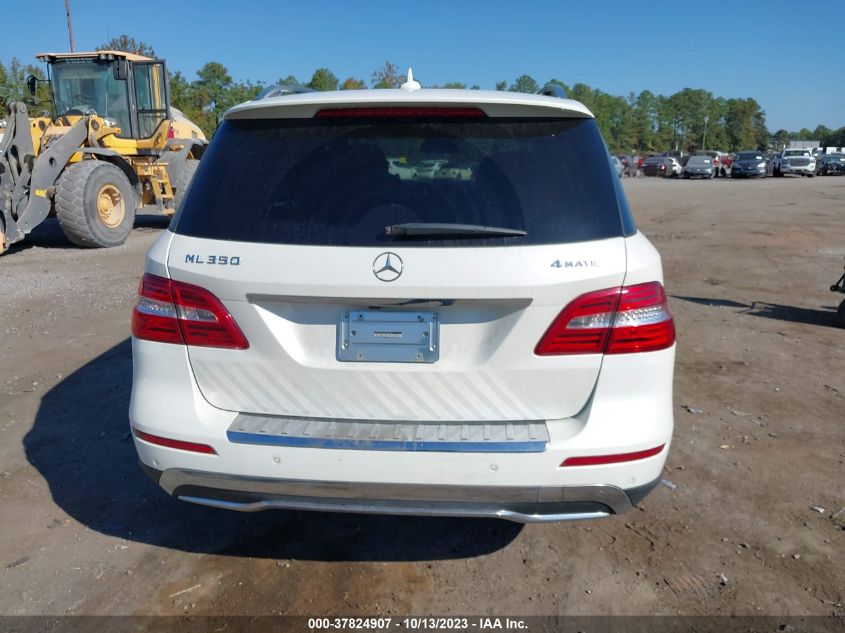2013 MERCEDES-BENZ M-CLASS ML 350 4JGDA5HB1DA125022