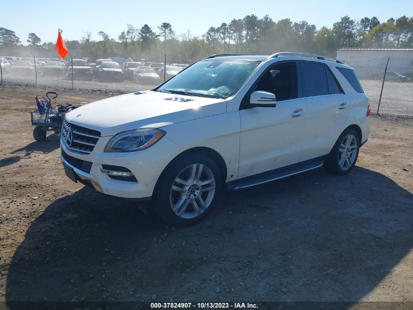 2013 MERCEDES-BENZ M-CLASS ML 350 4JGDA5HB1DA125022