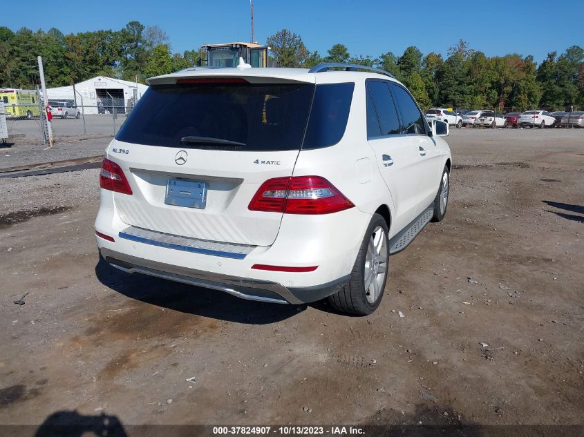 2013 MERCEDES-BENZ M-CLASS ML 350 4JGDA5HB1DA125022
