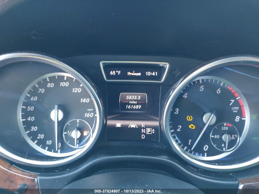 2013 MERCEDES-BENZ M-CLASS ML 350 4JGDA5HB1DA125022