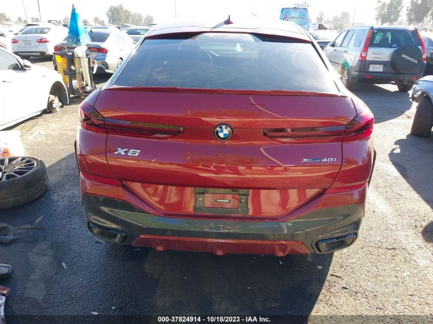 5UXCY6C07P9N72921 BMW X6 XDRIVE40I 17