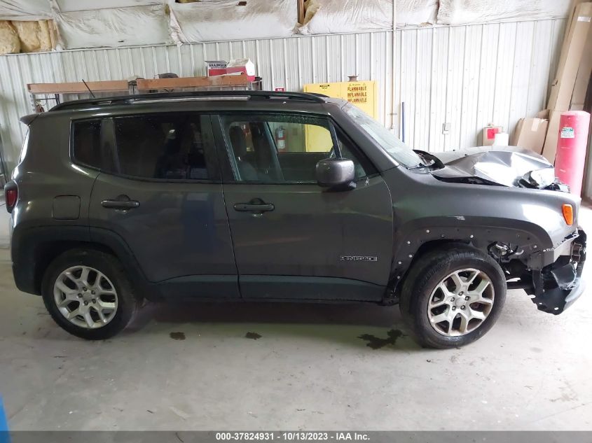 2016 JEEP RENEGADE LATITUDE - ZACCJABT0GPE34026