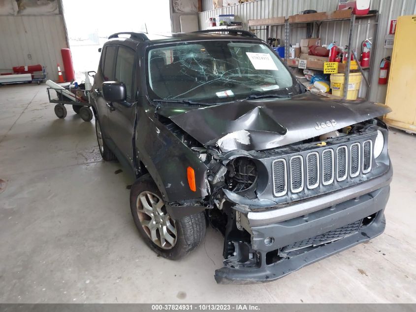 2016 JEEP RENEGADE LATITUDE - ZACCJABT0GPE34026