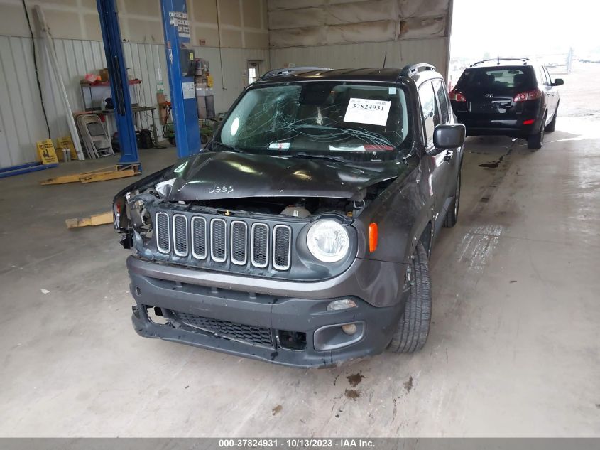 2016 JEEP RENEGADE LATITUDE - ZACCJABT0GPE34026