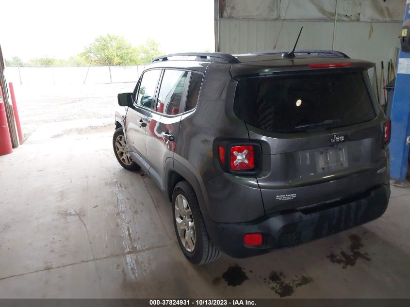 2016 JEEP RENEGADE LATITUDE - ZACCJABT0GPE34026