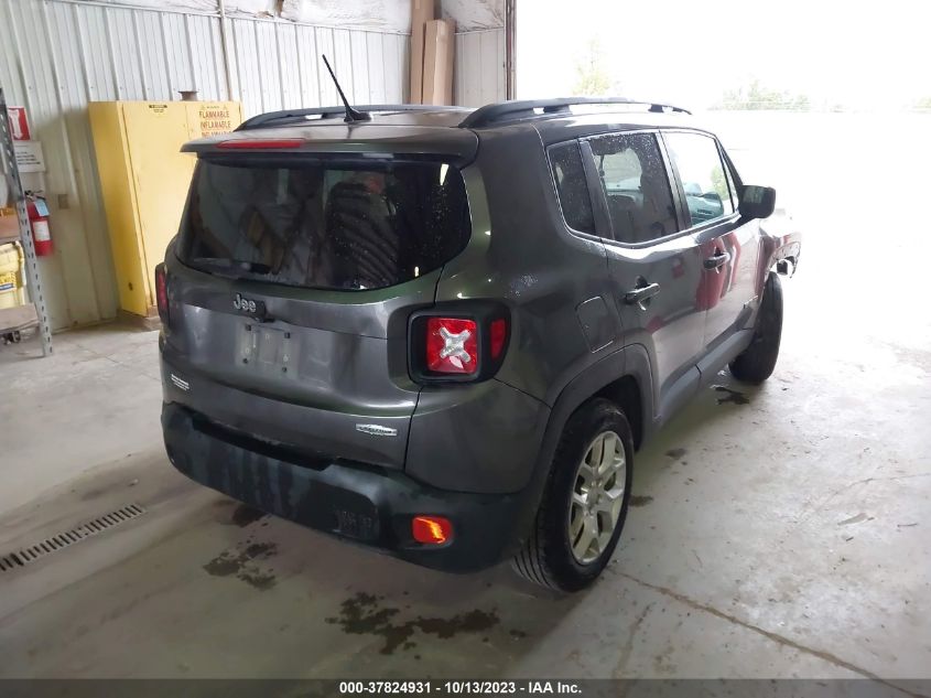 2016 JEEP RENEGADE LATITUDE - ZACCJABT0GPE34026