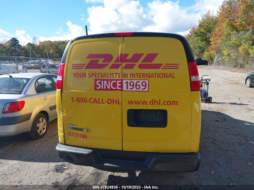2019 CHEVROLET EXPRESS 2500 WORK VAN 1GCWGAFP5K1337163