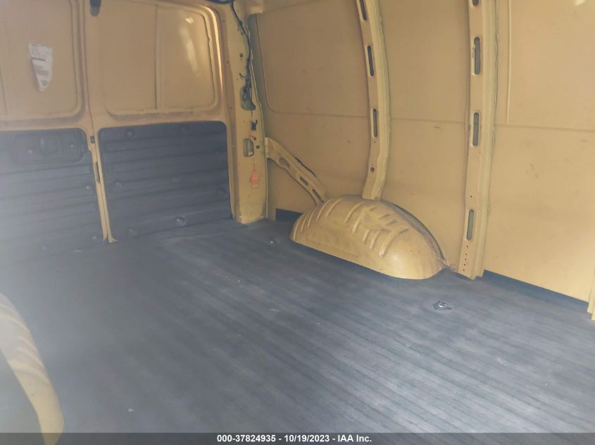 2019 CHEVROLET EXPRESS 2500 WORK VAN 1GCWGAFP5K1337163