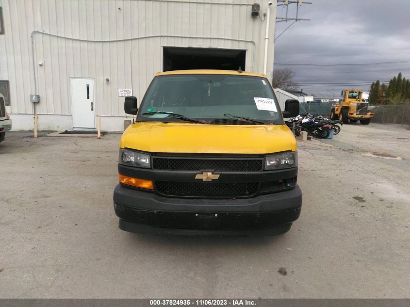 2019 CHEVROLET EXPRESS 2500 WORK VAN 1GCWGAFP5K1337163