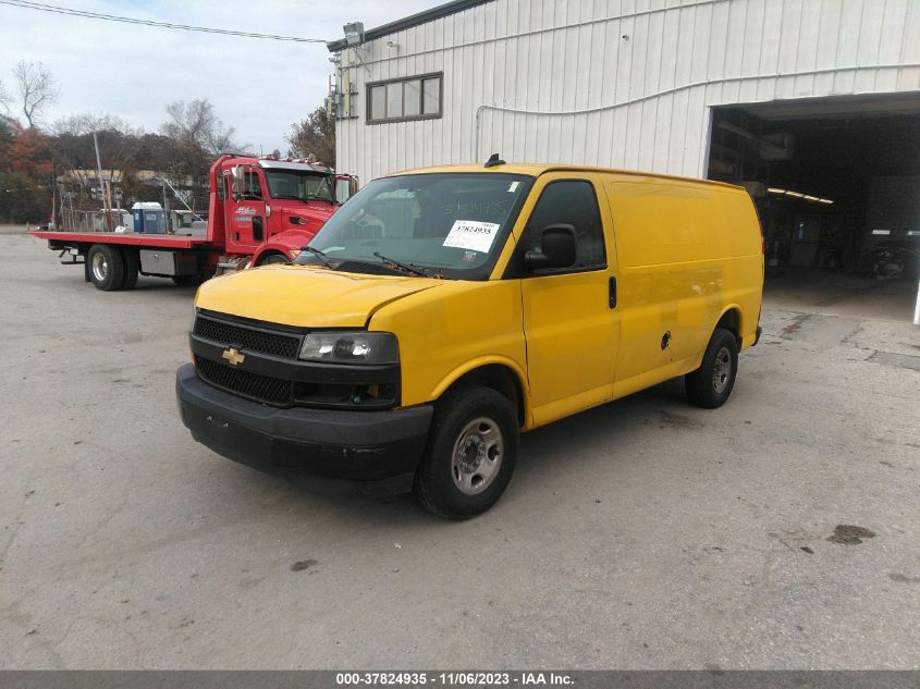 2019 CHEVROLET EXPRESS 2500 WORK VAN 1GCWGAFP5K1337163