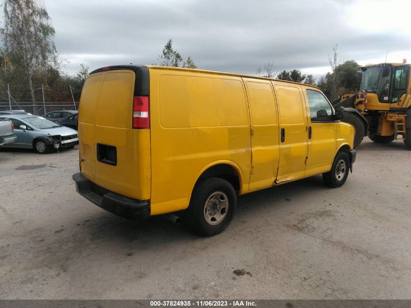2019 CHEVROLET EXPRESS 2500 WORK VAN 1GCWGAFP5K1337163
