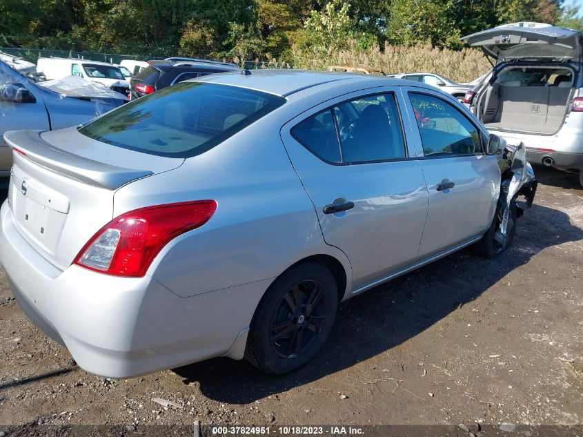 3N1CN7AP7KL833922 Nissan Versa Sedan S PLUS 4