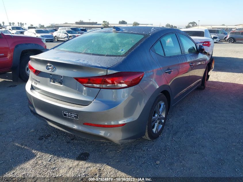 2017 HYUNDAI ELANTRA SE - KMHD84LF6HU227470