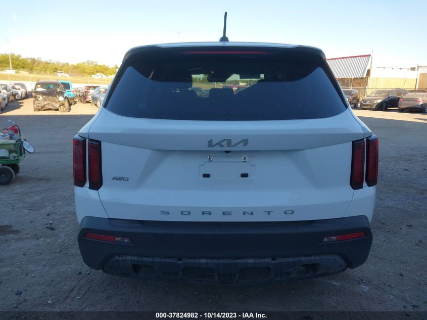 2022 KIA SORENTO LX - 5XYRGDLC6NG083824