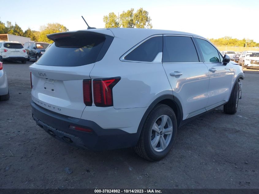2022 KIA SORENTO LX - 5XYRGDLC6NG083824