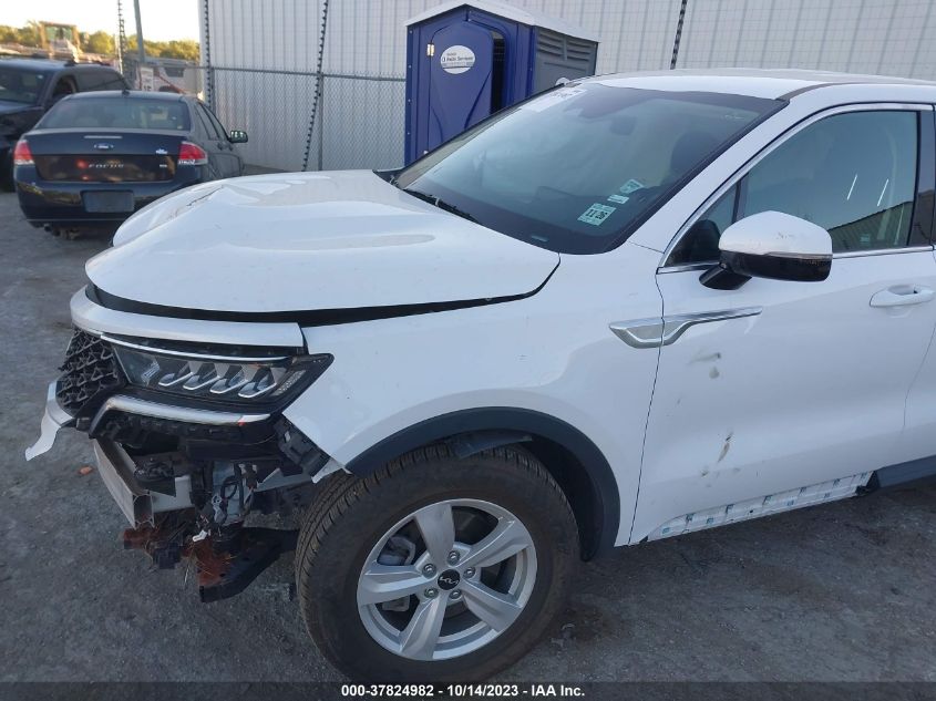 2022 KIA SORENTO LX - 5XYRGDLC6NG083824