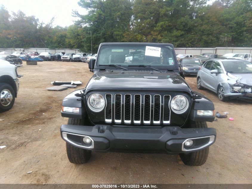 VIN 1C6HJTFG6PL523691 2023 JEEP GLADIATOR OVERLAND
