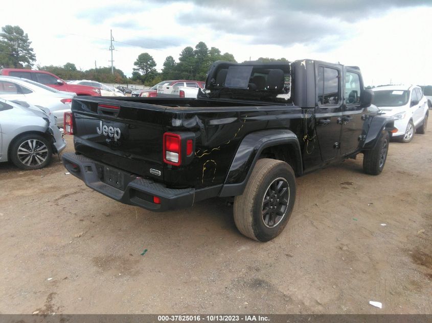 VIN 1C6HJTFG6PL523691 2023 JEEP GLADIATOR OVERLAND