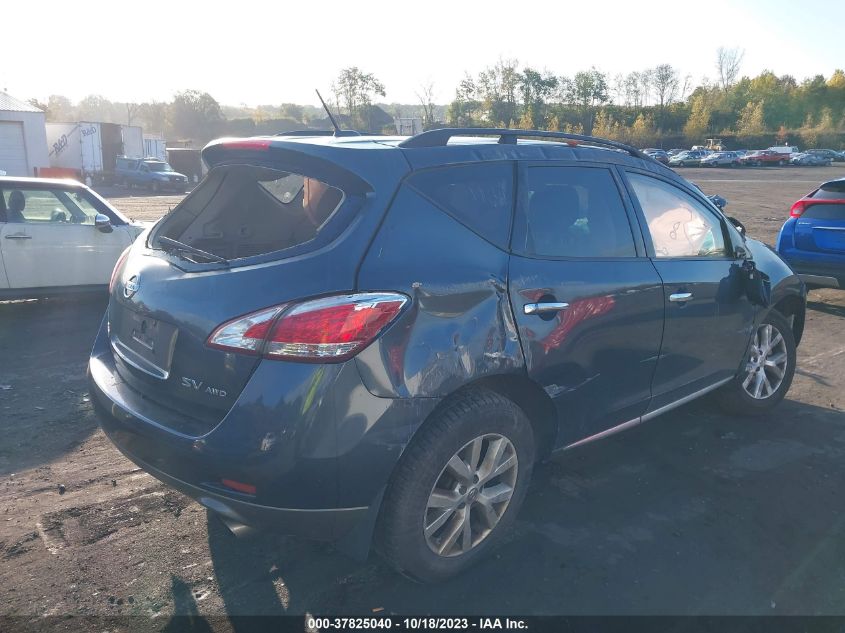2013 NISSAN MURANO S/SL/LE - JN8AZ1MW0DW303057
