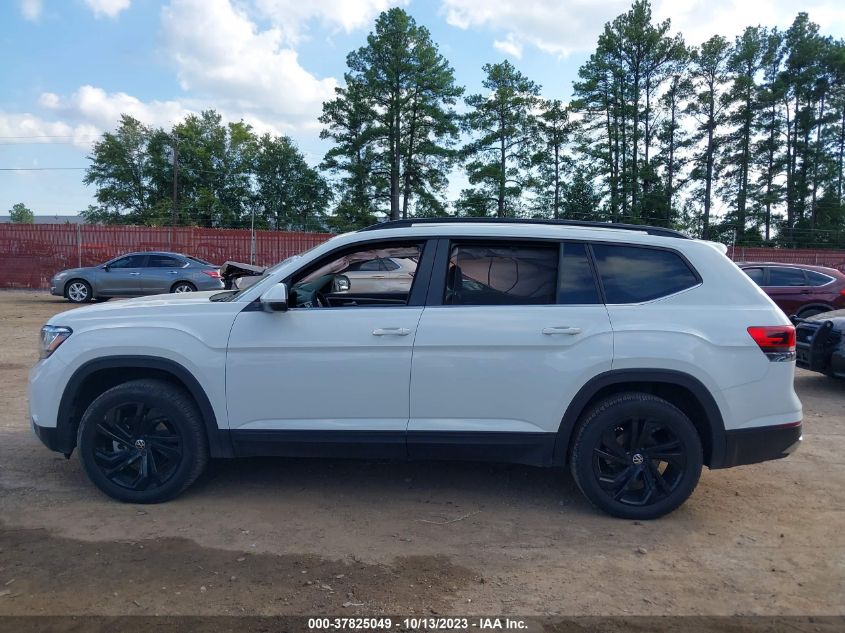 2022 VOLKSWAGEN ATLAS 3.6L V6 SE W/TECHNOLOGY - 1V2HR2CA9NC545451