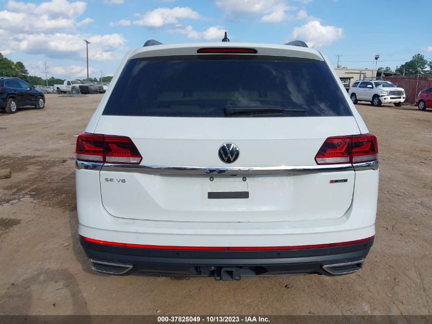 2022 VOLKSWAGEN ATLAS 3.6L V6 SE W/TECHNOLOGY - 1V2HR2CA9NC545451