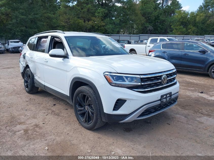 2022 VOLKSWAGEN ATLAS 3.6L V6 SE W/TECHNOLOGY - 1V2HR2CA9NC545451