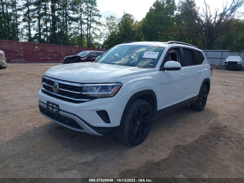 2022 VOLKSWAGEN ATLAS 3.6L V6 SE W/TECHNOLOGY - 1V2HR2CA9NC545451