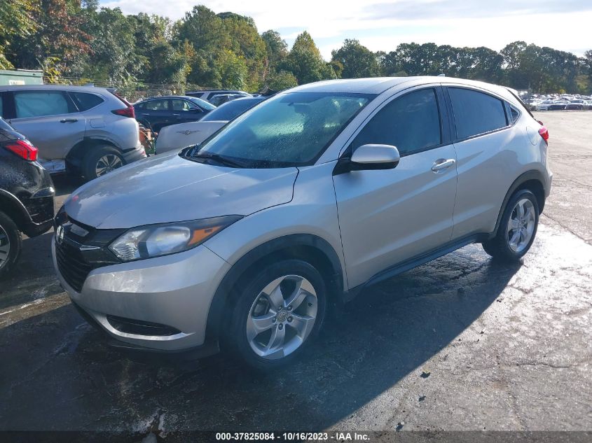 2016 HONDA HR-V LX - 3CZRU5H32GM744708
