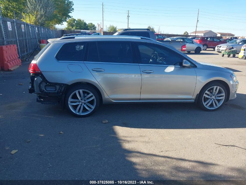 2015 VOLKSWAGEN GOLF SPORTWAGEN TDI SEL - 3VWCA7AU9FM516221