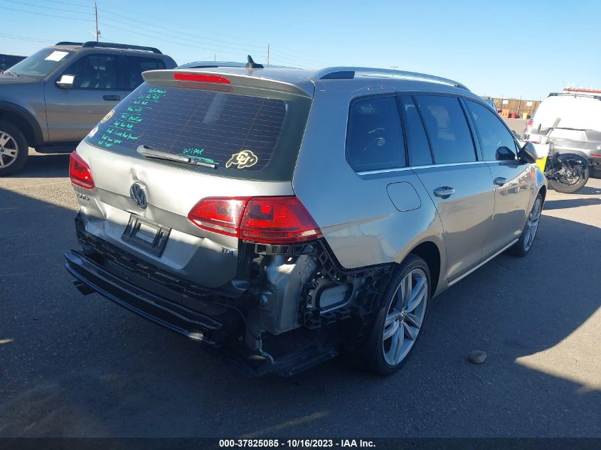 2015 VOLKSWAGEN GOLF SPORTWAGEN TDI SEL - 3VWCA7AU9FM516221