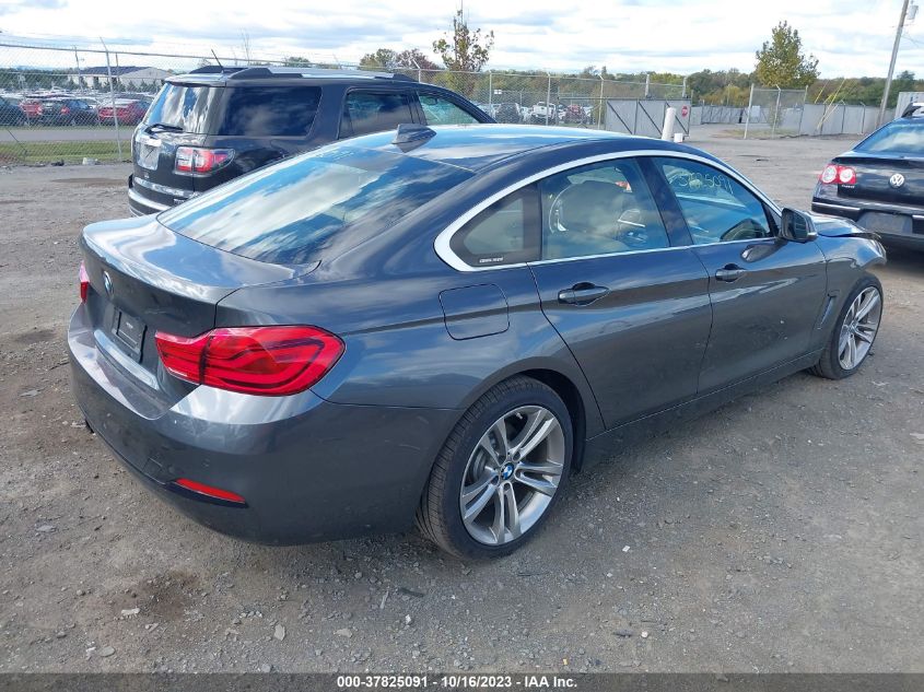 VIN WBA4J3C59KBL10322 2019 BMW 4 SERIES 430I XDRIVE