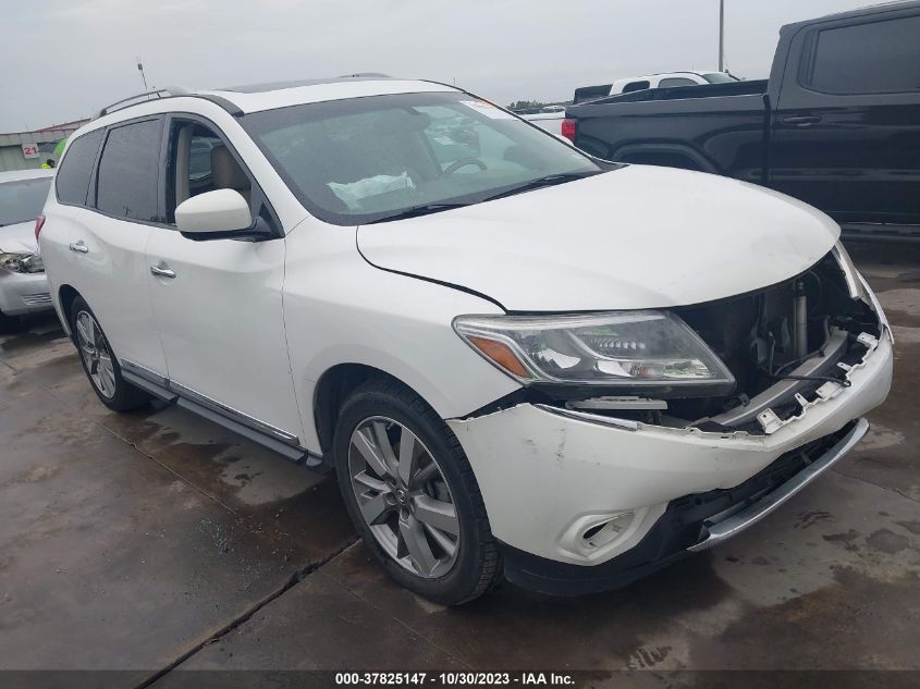 2014 NISSAN PATHFINDER PLATINUM - 5N1AR2MN2EC645990