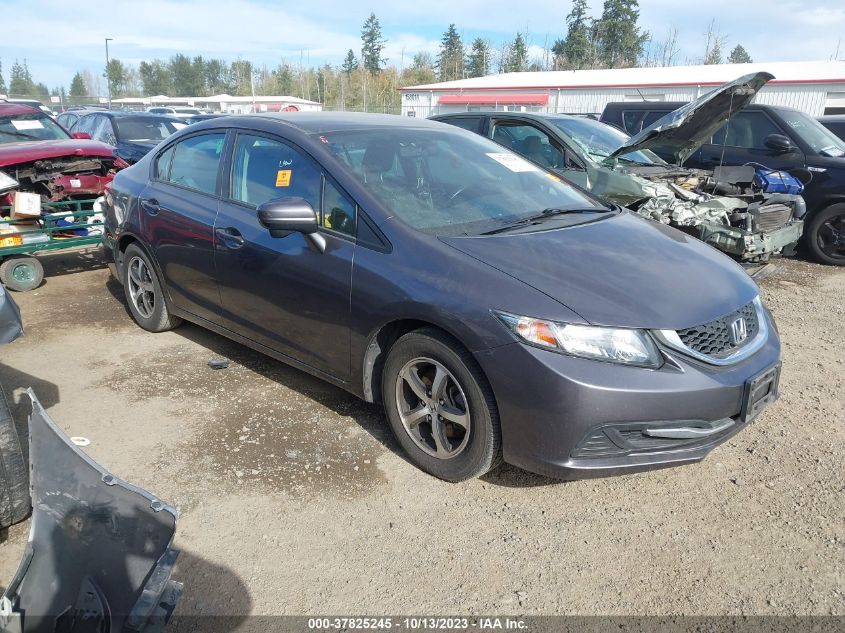 2015 HONDA CIVIC SEDAN SE - 19XFB2F72FE700302