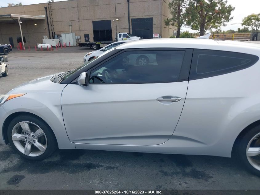 2013 HYUNDAI VELOSTER W/BLACK INT - KMHTC6AD3DU143849