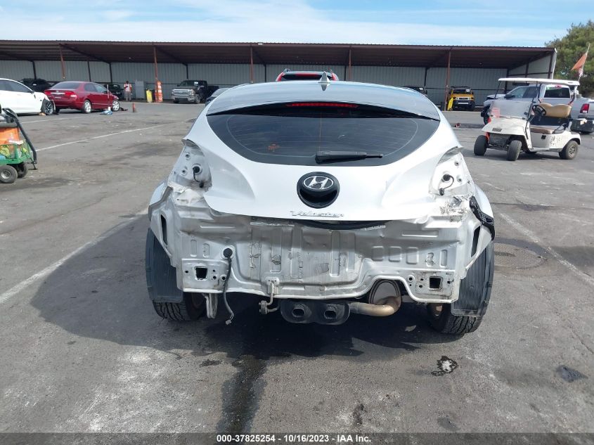 2013 HYUNDAI VELOSTER W/BLACK INT - KMHTC6AD3DU143849