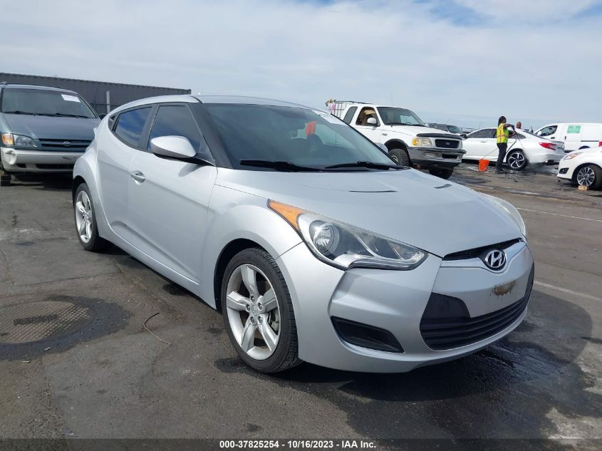 2013 HYUNDAI VELOSTER W/BLACK INT - KMHTC6AD3DU143849