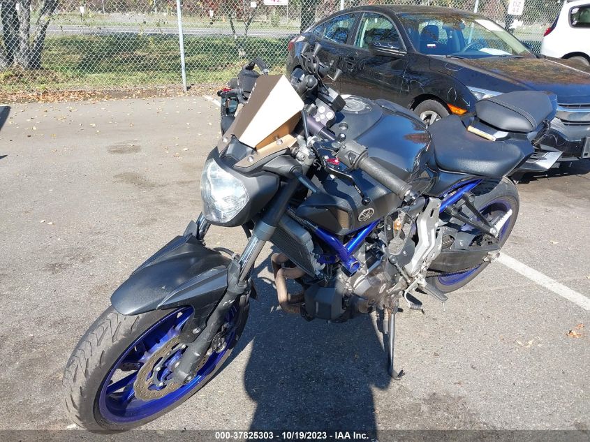 2015 YAMAHA FZ07 JYARM06E5FA001111