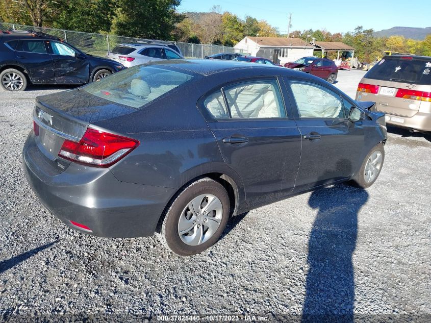 2013 HONDA CIVIC SDN LX 2HGFB2F57DH574424
