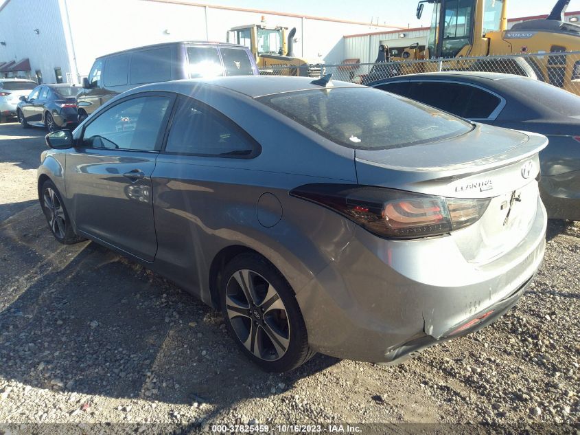 2013 HYUNDAI ELANTRA COUPE SE - KMHDH6AE6DU006404
