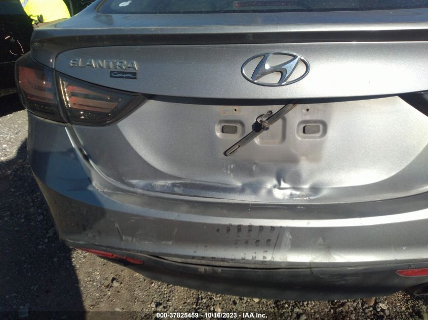 2013 HYUNDAI ELANTRA COUPE SE - KMHDH6AE6DU006404